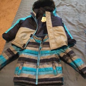 3t Healthtex coat; 2 in one